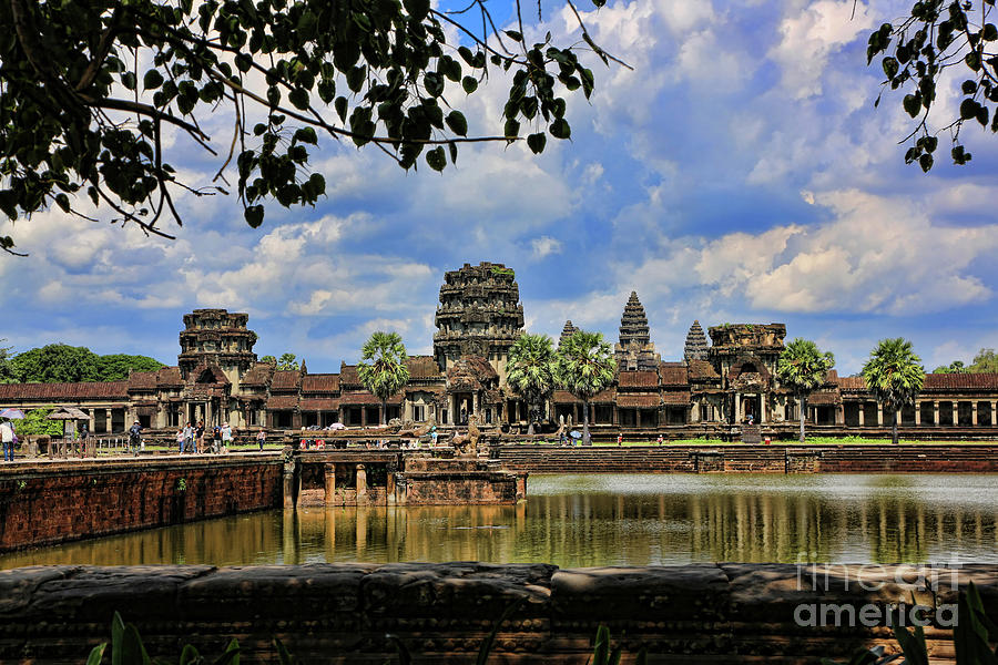 Angkor Wat Panorama  Photograph by Chuck Kuhn
