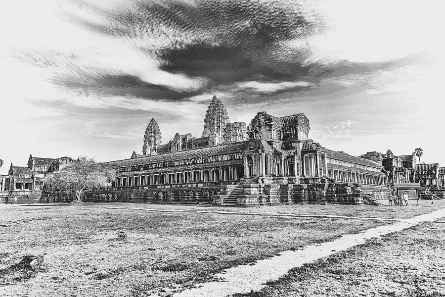 Angkor Wat Photograph - Angkor Wat Temple Siem Reap 3 by Rene Triay FineArt Photos