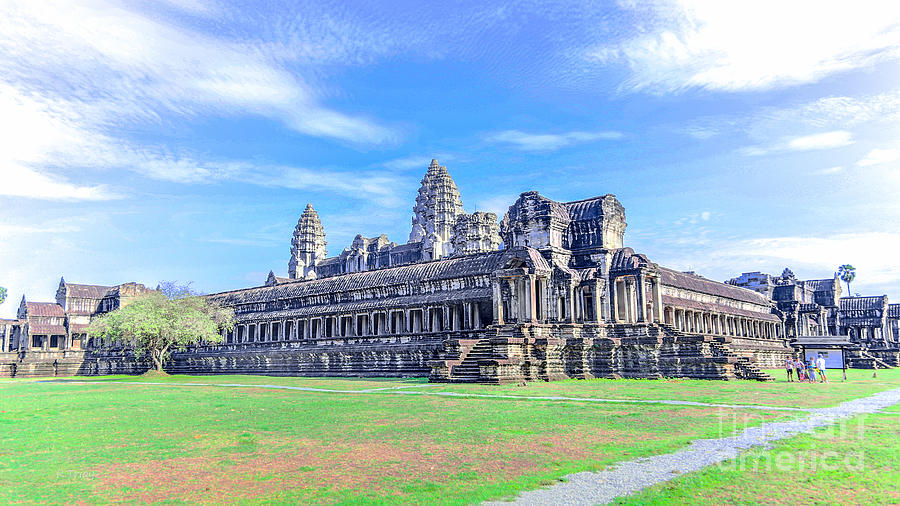 Angkor Wat Temple Siem Reap Cambodia II Photograph by Rene Triay FineArt Photos