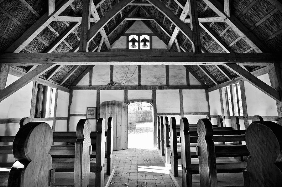 Anglican Church at James Fort Interior Photograph by Rachel Morrison