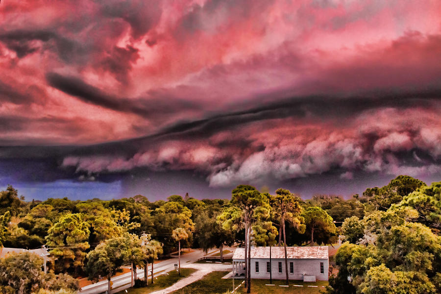 Angry Sky Photograph by Richard Goldman