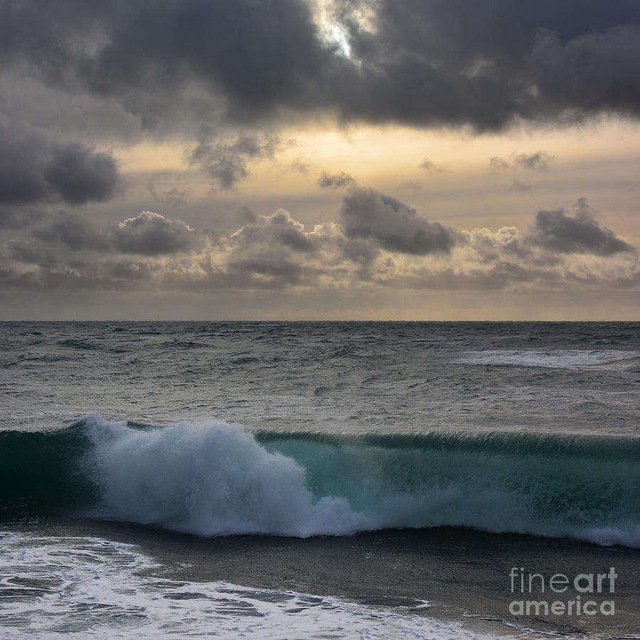 Angry waves. 3 Photograph by Paul Davenport