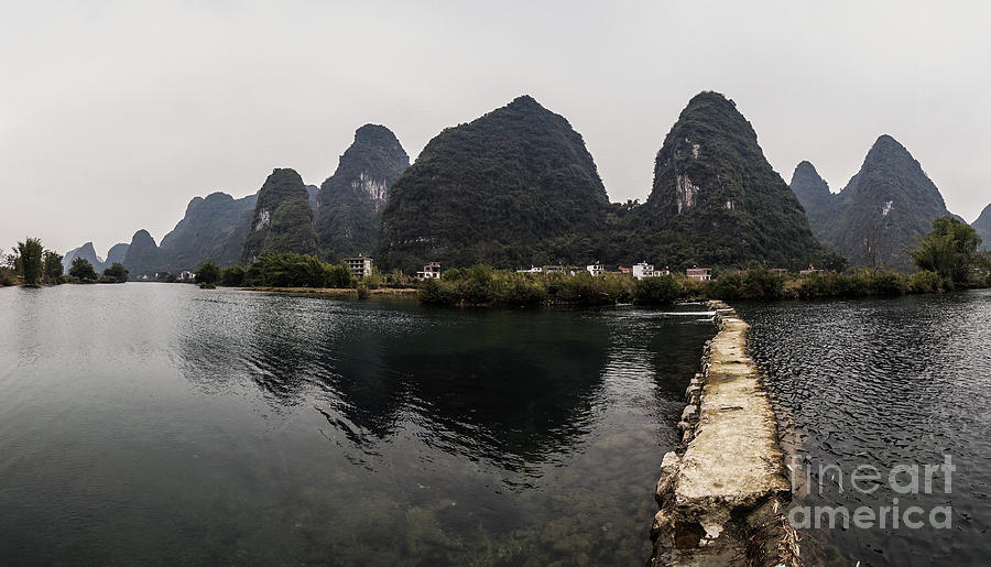 angshuo and Guilin in China Photograph by Didier Marti