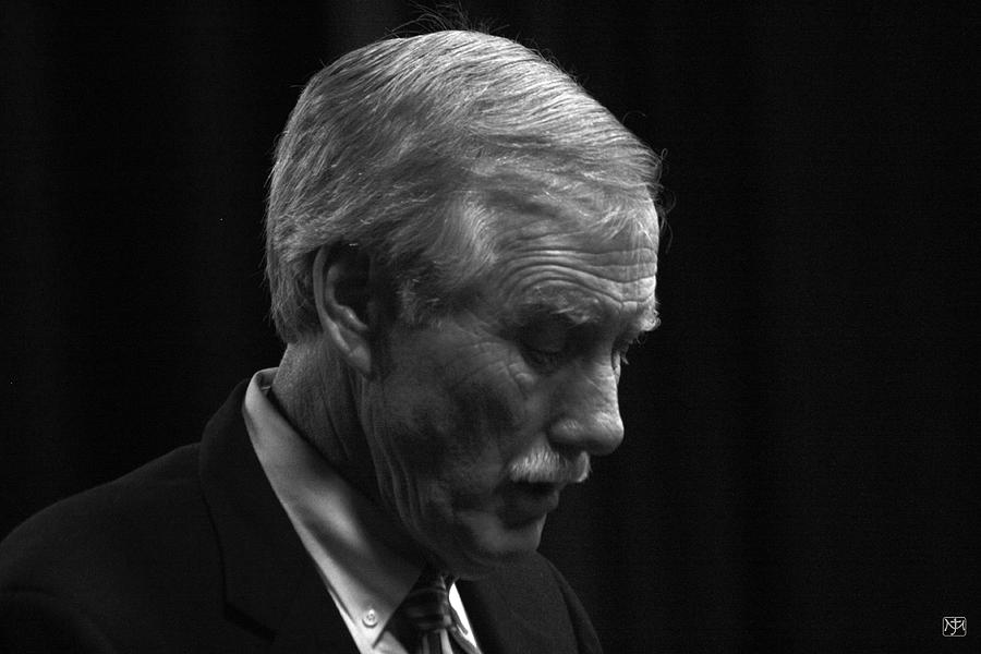 Angus King Photograph by John Meader