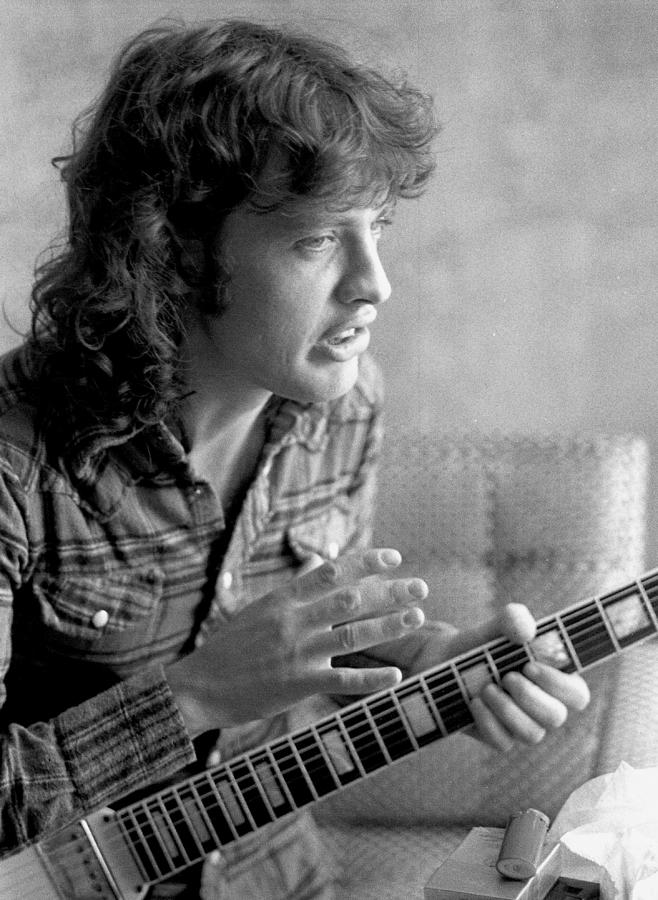 Angus Young Photograph - Angus Young AC/DC by Sue Arber Angus Young Photograph - Angus Young AC/DC by Sue Arber