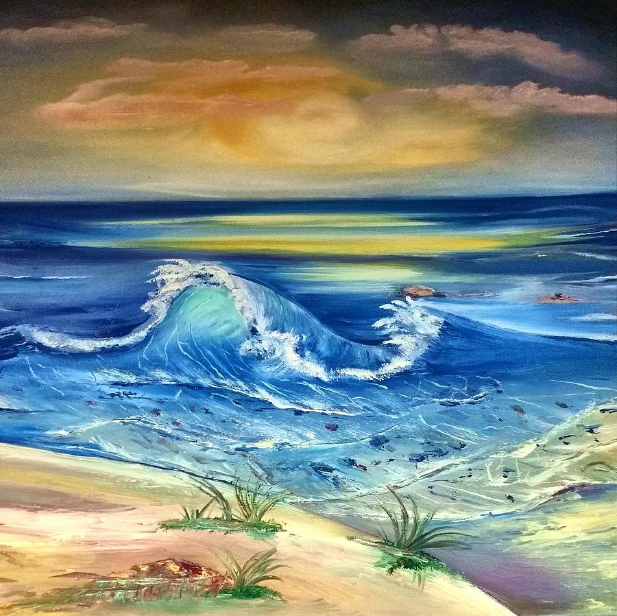Animate the Sea Painting by Gali Valkova Animate the Sea Painting by Gali Valkova