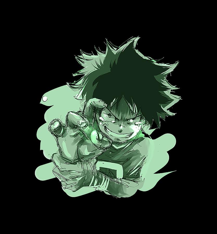 My Hero Academia Deku Digital Art By Erkaz Arya 