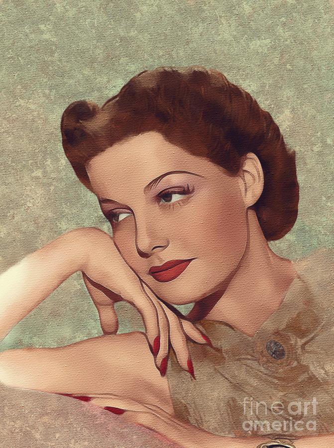 Ann Sheridan, Hollywood Legend Painting by Esoterica Art Agency - Fine ...