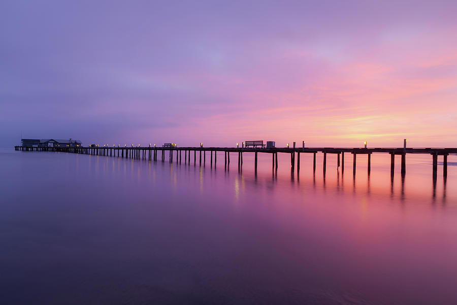 Anna Maria City Pier , Anna Maria Island Sunrise  Photograph by Paul Schultz