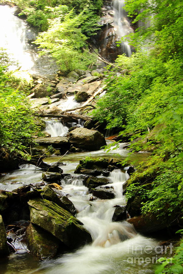 Anna Ruby Falls Helen Georgia Photograph by Charlene Cox - Fine Art America