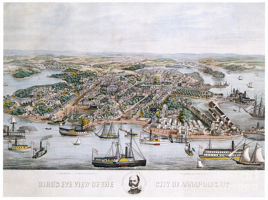 Annapolis, 1864 Photograph by Granger