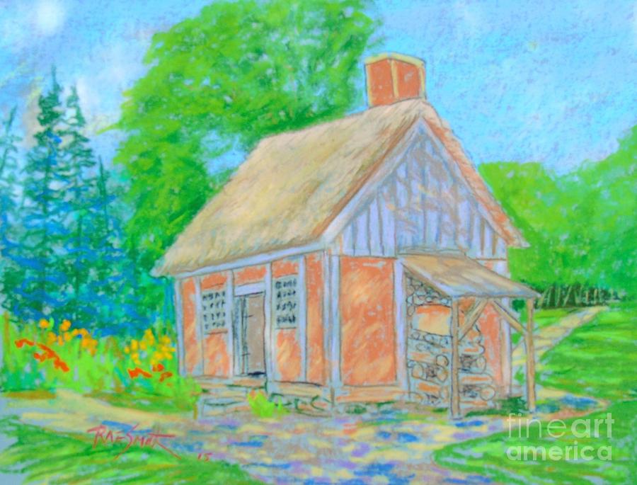Annapolis Royal Historic Park Pastel by Rae  Smith