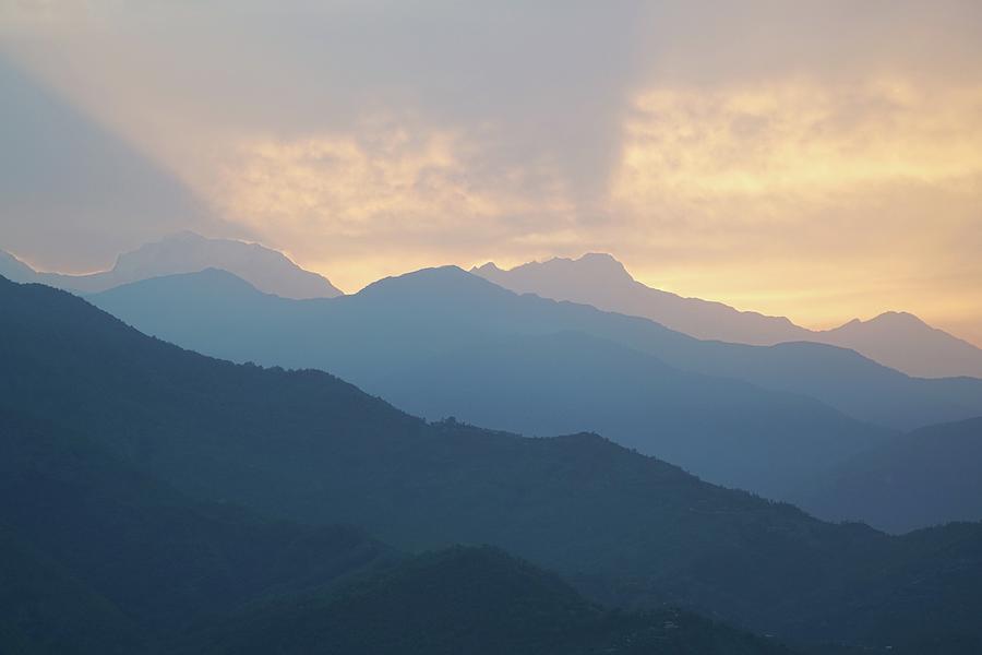Annapurna Sunrise 1 Photograph by Lora Louise
