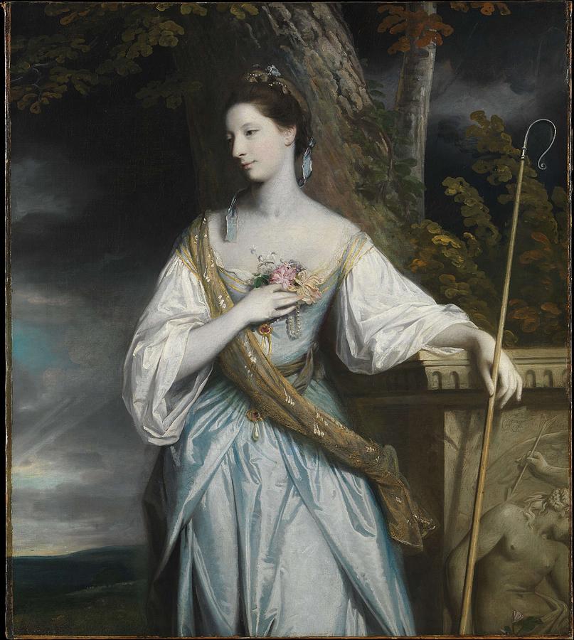 Anne Dashwood 1743-1830, Later Countess Of Galloway , Sir Joshua Reynolds Painting