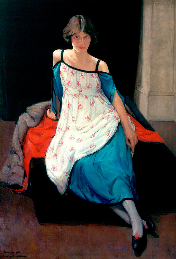 Anne Finlay Painting by Dorothy Johnstone