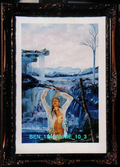 Nude Painting - Annie 10-3 by Benito Alonso Nude Painting - Annie 10-3 by Benito Alonso