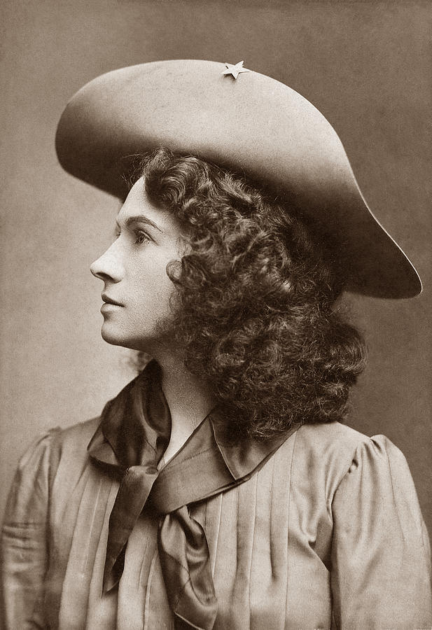 Annie Oakley - Little Sure Shot Photograph by War Is Hell Store