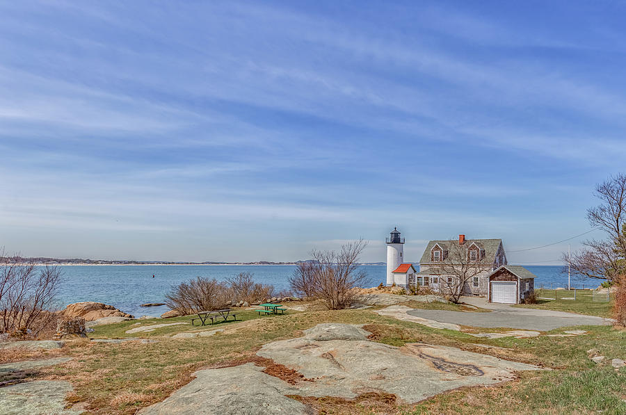 Annisquam Harbor Lighthouse Photograph by Brian MacLean