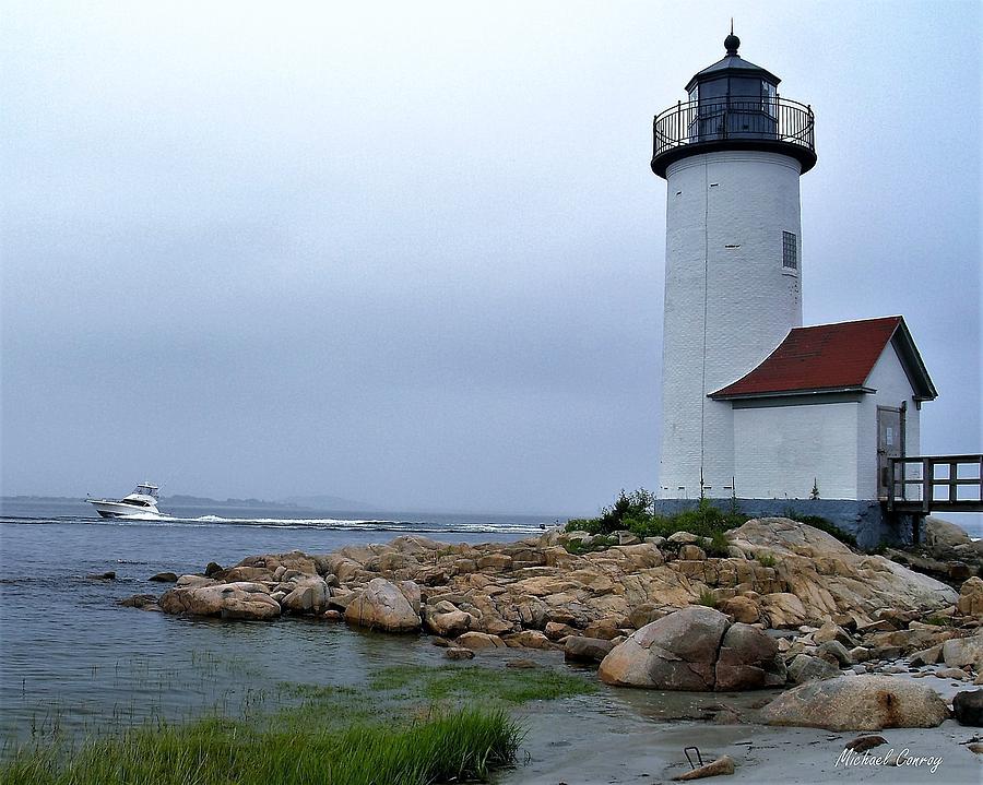 Annisquam Lighthouse Ma Photograph By Michael Conroy Pixels   Annisquam Lighthouse Ma Michael Conroy 