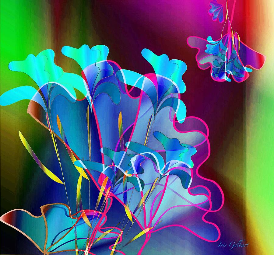 Anniversary Bouquet Digital Art by Iris Gelbart