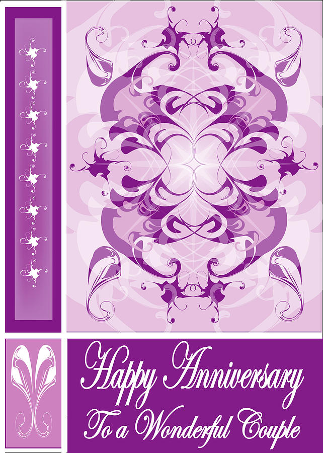 Anniversary Card 1 Digital Art by George Pasini