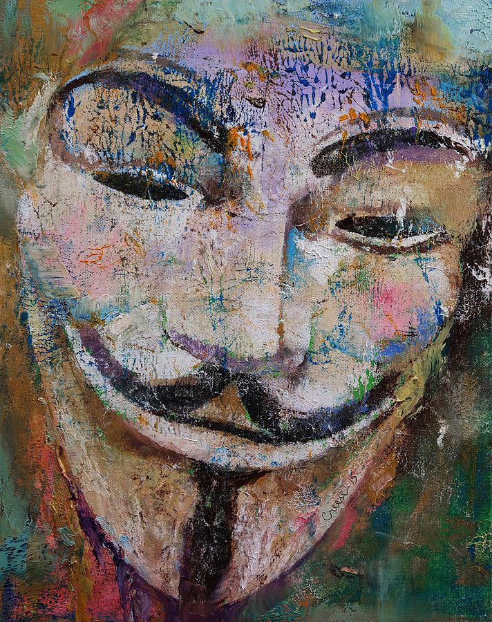 Anonymous Painting by Michael Creese