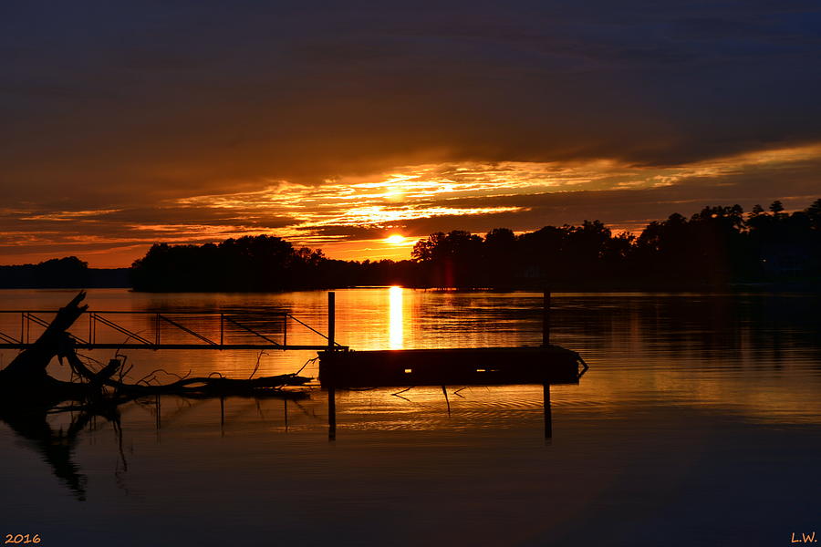 Another Beautiful Sunset Photograph by Lisa Wooten