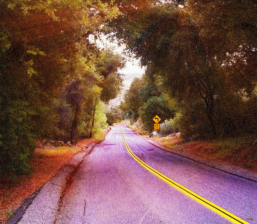 Another Bend In The Road Photograph by Glenn McCarthy Art and Photography