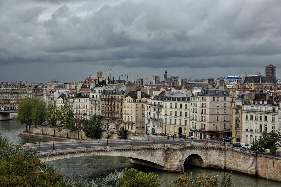 Another Cloudy Day In Paris - 2 Photograph by Hany J