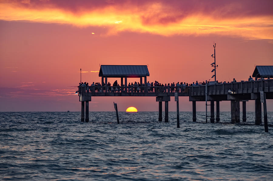 Another Day in Paradise on Clearwater Beach Photograph by Bill Cannon
