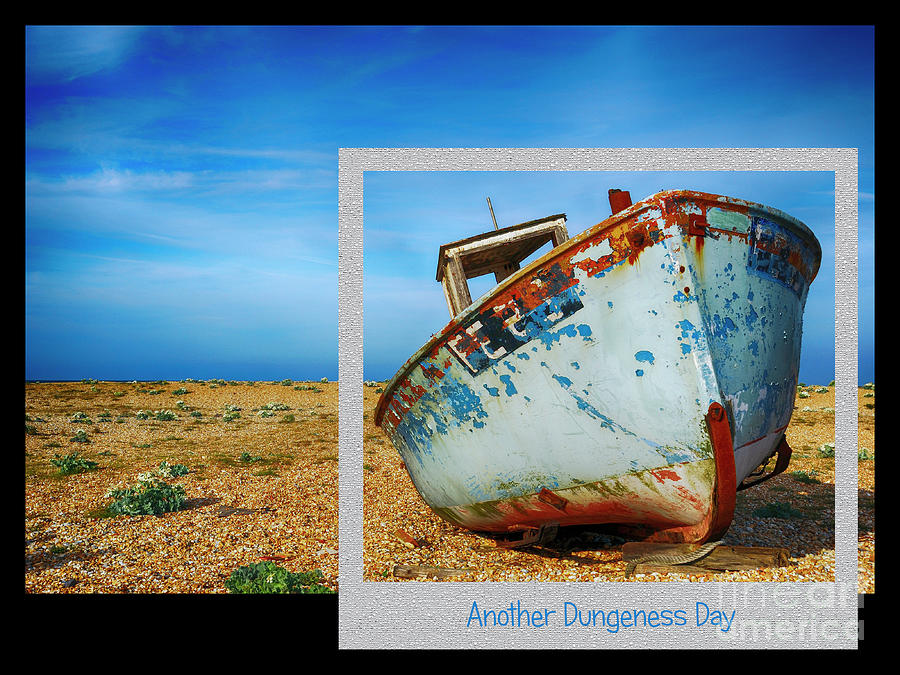 Another Dungeness Day Digital Art by Wendy Wilton