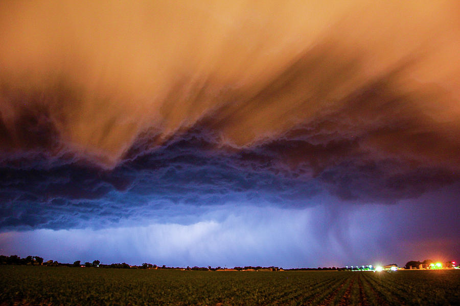 Another Impressive Nebraska Night Thunderstorm 005 Photograph by NebraskaSC