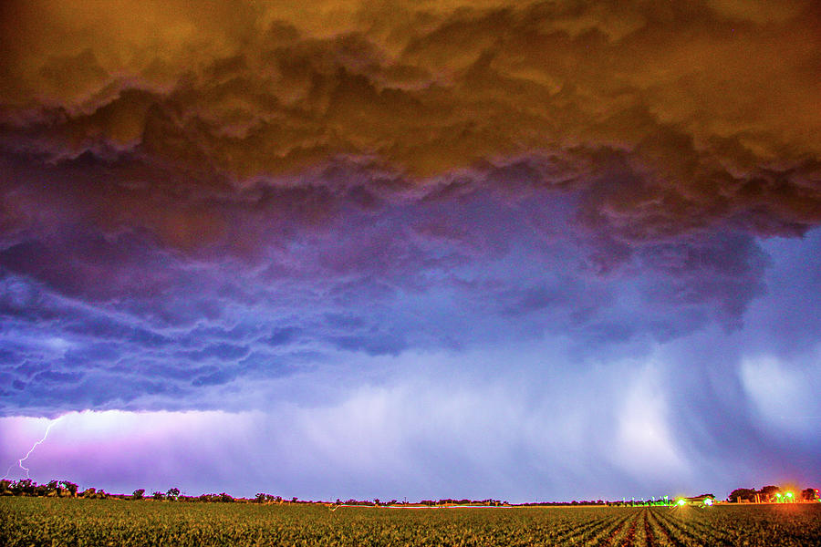 Another Impressive Nebraska Night Thunderstorm 009 Photograph by NebraskaSC