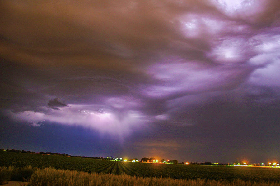 Another Impressive Nebraska Night Thunderstorm 012 Photograph by NebraskaSC