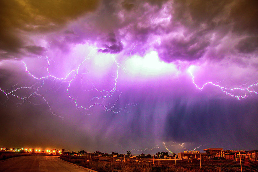 Another Impressive Nebraska Night Thunderstorm 014 Photograph by NebraskaSC
