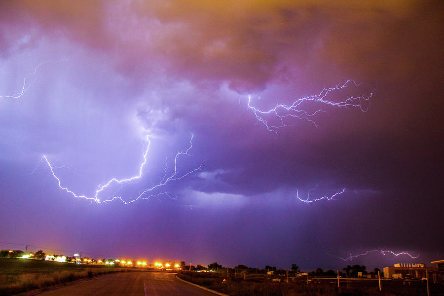 Another Impressive Nebraska Night Thunderstorm 017 Photograph by NebraskaSC