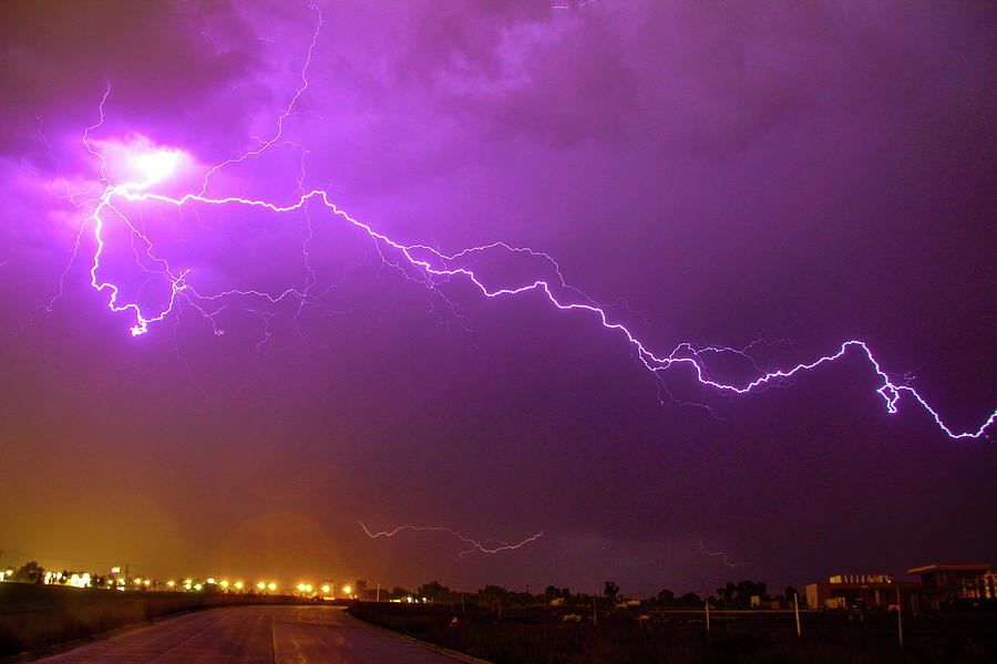 Another Impressive Nebraska Night Thunderstorm 018 Photograph by NebraskaSC