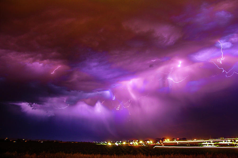 Another Impressive Nebraska Night Thunderstorm 019 Photograph by NebraskaSC