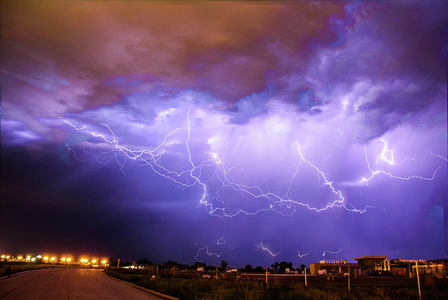Another Impressive Nebraska Night Thunderstorm 020 Photograph by NebraskaSC