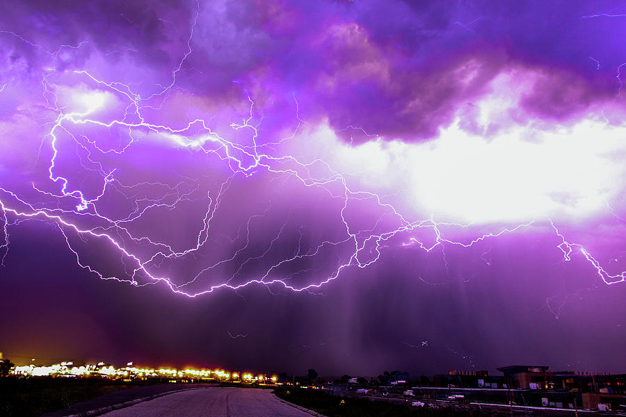 Another Impressive Nebraska Night Thunderstorm 021 Photograph by NebraskaSC