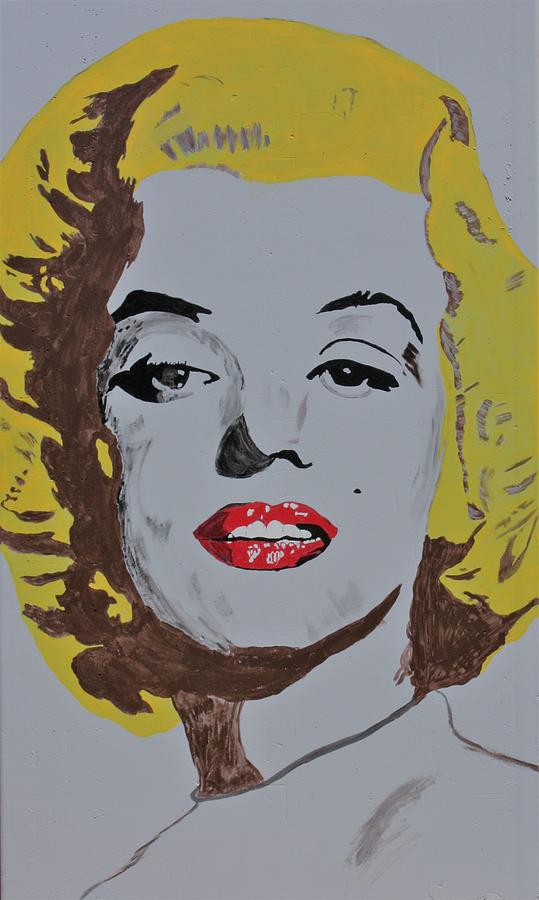 Another Marilyn Painting by Ralph LeCompte