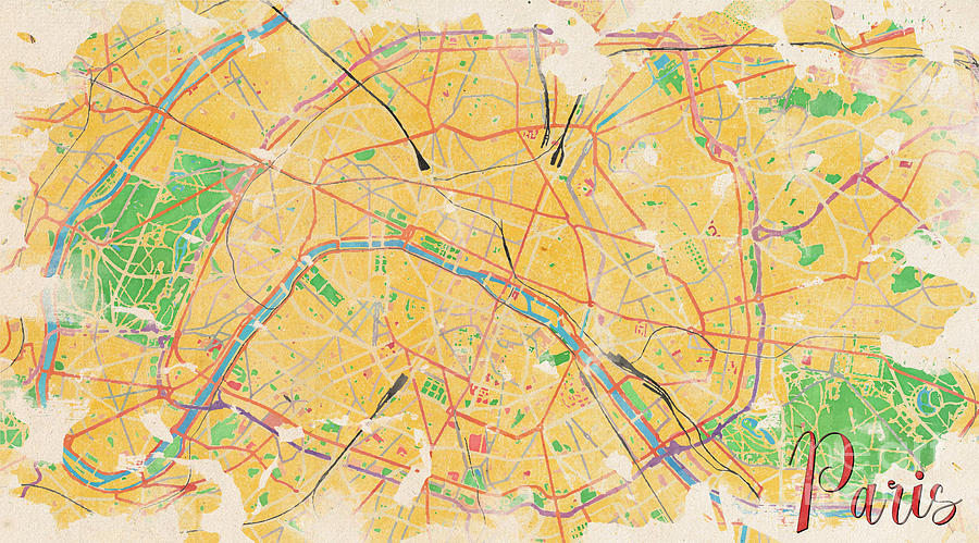 Paris Digital Art - Another Paris by Rouages Design Paris Digital Art - Another Paris by Rouages Design