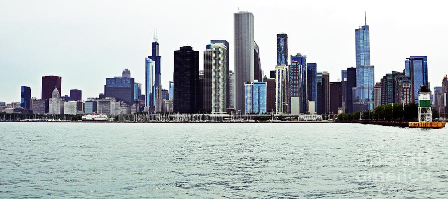 Another Perspective of Chicago Photograph by Lydia Holly