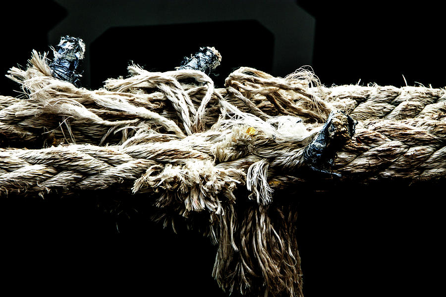 Another Piece of Rope  Photograph by Adriana Zoon