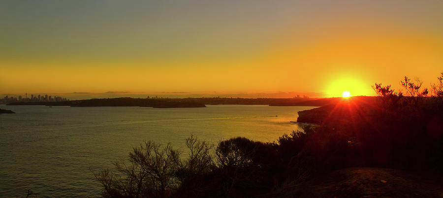 Sunset Photograph - Another Pretty Sunset Over Sydney by Miroslava Jurcik