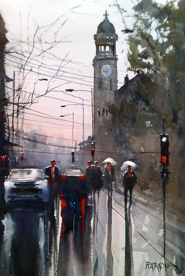 Another Rainy Day Painting by Ryan Radke