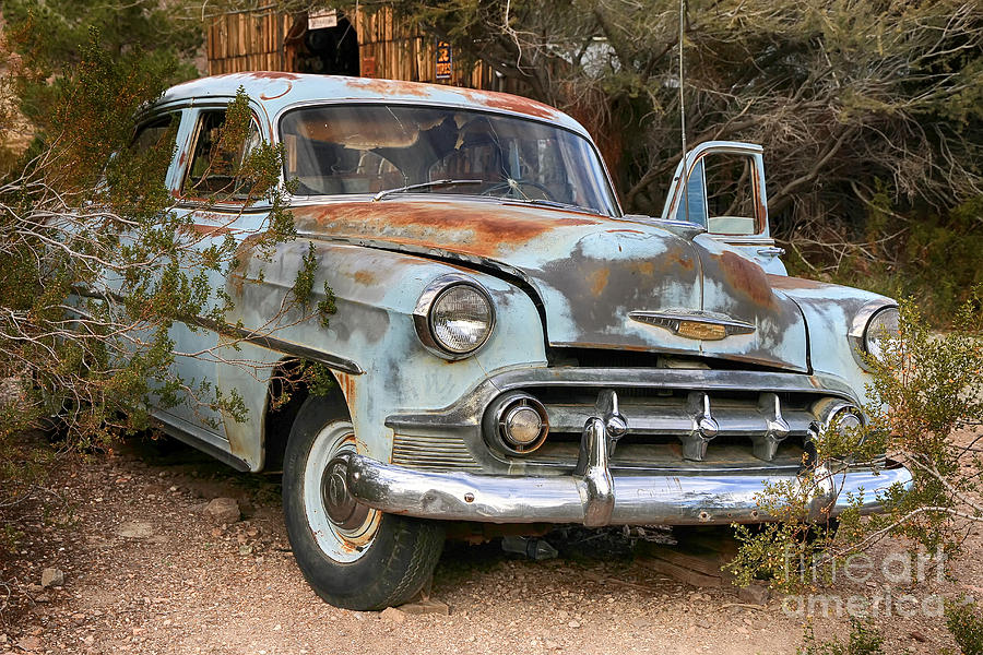 Another Rusting Away Chevy Photograph by Teresa Zieba