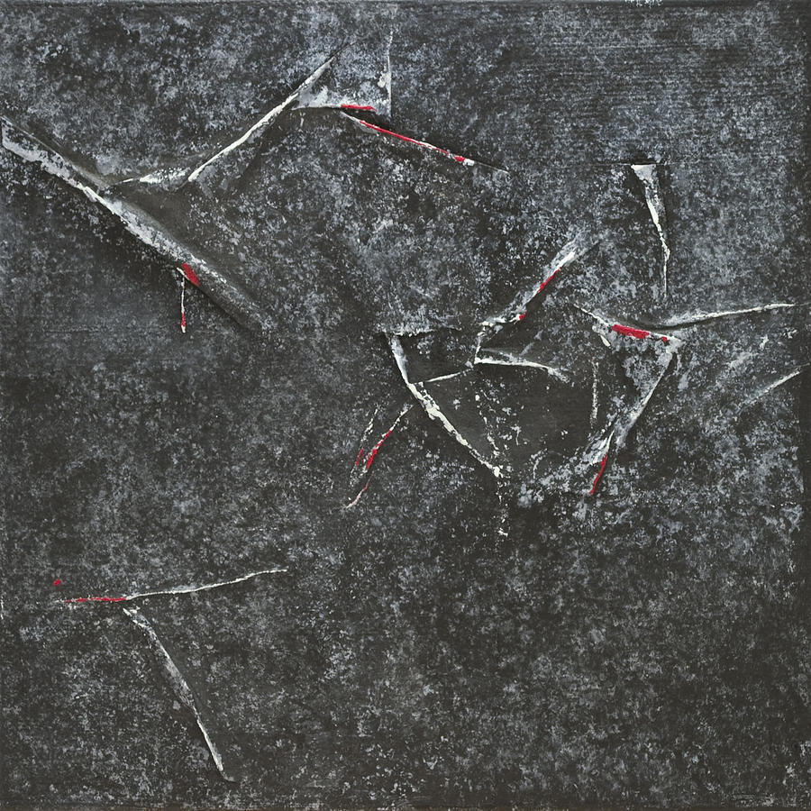 Abstract Painting - Another Satellite by Alice Lipping Abstract Painting - Another Satellite by Alice Lipping