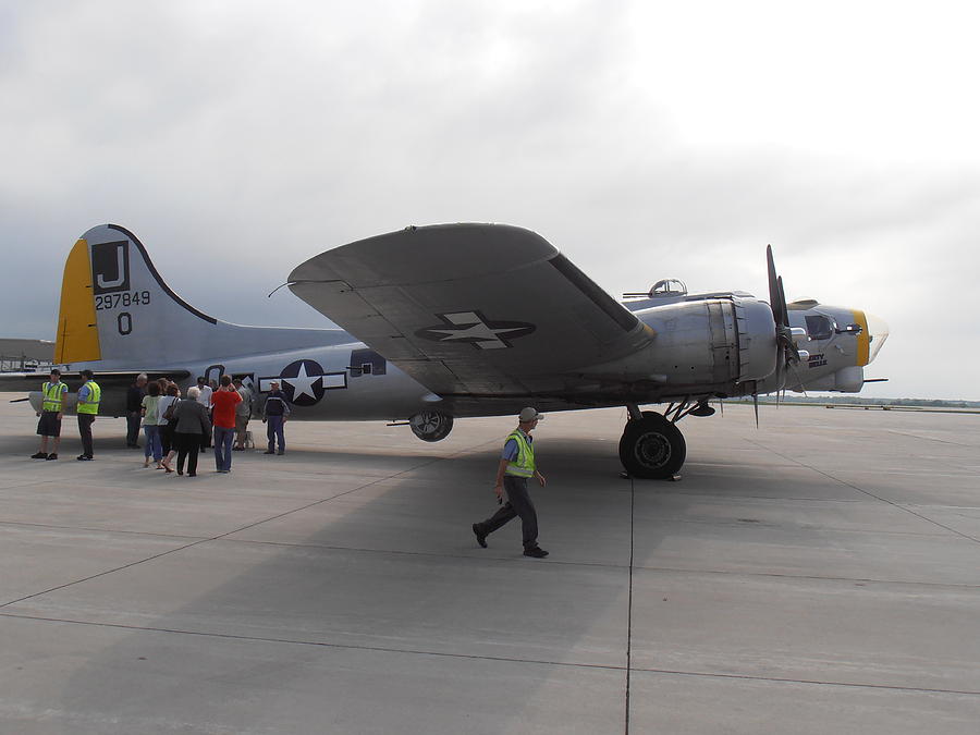 Another Side View B17 Photograph by Tim Donovan