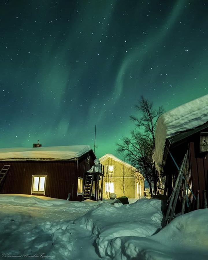 Another Starry Night In Lapland Photograph by Sannamari Blinnikka-Tyrvainen